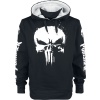 The Punisher Skull Mikina s kapucí černá - Merchstore.cz