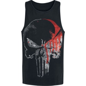 The Punisher Skull Tank top černá - Merchstore.cz