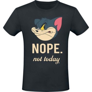 Tom And Jerry Nope Not Today Tričko černá - Merchstore.cz