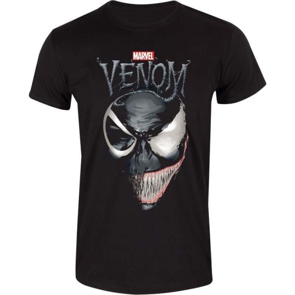 Venom (Marvel) Split Face Tričko černá - Merchstore.cz