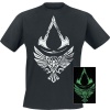 Assassin's Creed Valhalla - Raven Tričko černá - Merchstore.cz