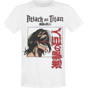 Attack On Titan Channel Titan Tričko bílá - Merchstore.cz