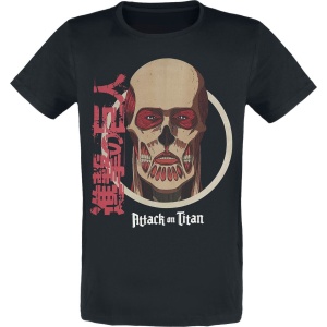 Attack On Titan Colossus Titan Tričko černá - Merchstore.cz