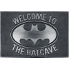 Batman Enter The Batcave Rohožka cerná/šedá - Merchstore.cz