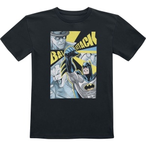 Batman Kids - Bat Attack detské tricko černá - Merchstore.cz