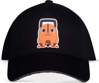 Chainsaw Man Pochita Baseballová kšiltovka černá - Merchstore.cz Chainsaw Man Pochita Baseballová kšiltovka černá - Merchstore.cz