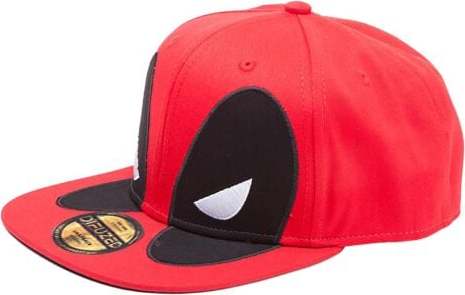 Deadpool Big Face kšiltovka červená - Merchstore.cz Deadpool Big Face kšiltovka červená - Merchstore.cz
