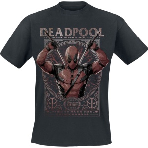 Deadpool Maximum Effort Tričko černá - Merchstore.cz