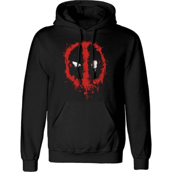 Deadpool Splat Hoodie Mikina s kapucí černá - Merchstore.cz