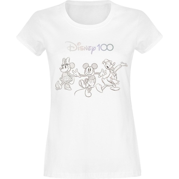 Disney Disney 100 - 100 Years of Wonder Dámské tričko bílá - Merchstore.cz