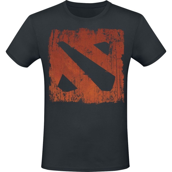 DOTA 2 Logo Tričko černá - Merchstore.cz