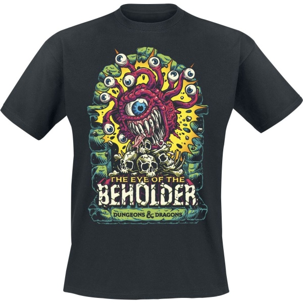 Dungeons and Dragons Beholder Tričko černá - Merchstore.cz