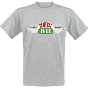 Friends Central Perk Tričko šedý vres - Merchstore.cz