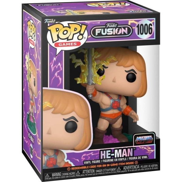 Funko Fusion Masters of the Universe - He-Man (Chase Edition möglich) Vinyl Figur 1006 Sberatelská postava vícebarevný - Merchstore.cz