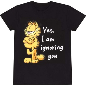 Garfield Ignoring You Tričko černá - Merchstore.cz