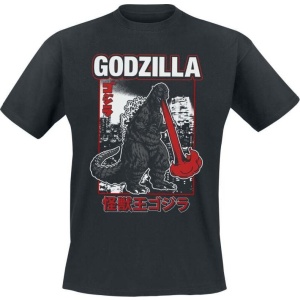 Godzilla Atomic Breath Tričko černá - Merchstore.cz