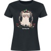 Grumpy Cat Grumpy Christmas Dámské tričko černá - Merchstore.cz