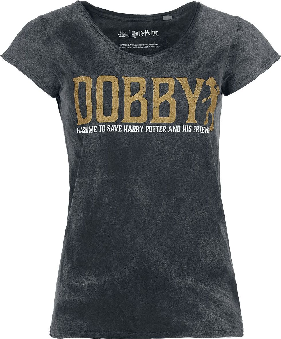 Harry Potter Dobby - Free Elf Dámské tričko černá - Merchstore.cz Harry Potter Dobby - Free Elf Dámské tričko černá - Merchstore.cz