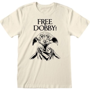 Harry Potter Free Dobby Tričko krémová - Merchstore.cz