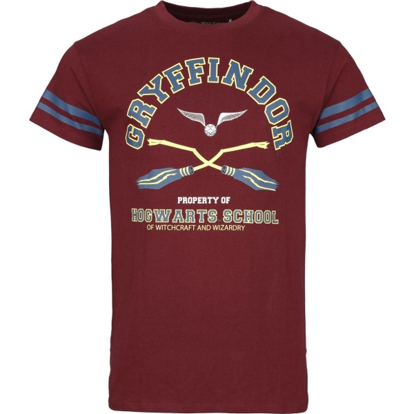 Harry Potter Gryffindor - Supporter Tričko červená - Merchstore.cz