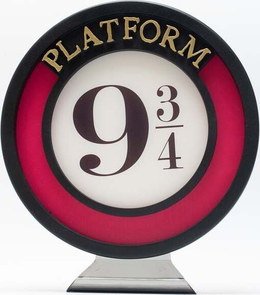 Harry Potter Nástupiště 9 3/4 Lampa vícebarevný - Merchstore.cz Harry Potter Nástupiště 9 3/4 Lampa vícebarevný - Merchstore.cz