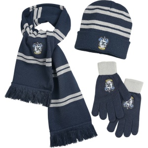 Harry Potter Ravenclaw zimní souprava šedá/modrá - Merchstore.cz