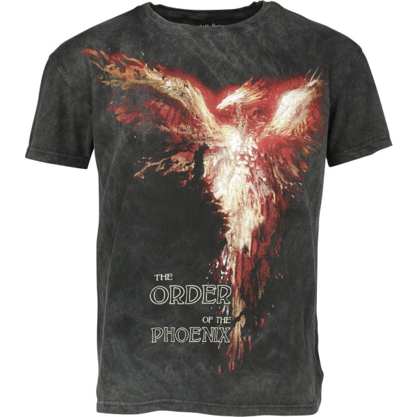 Harry Potter The Order Of The Phoenix Tričko černá - Merchstore.cz