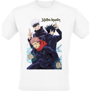 Jujutsu Kaisen Trio Tričko bílá - Merchstore.cz