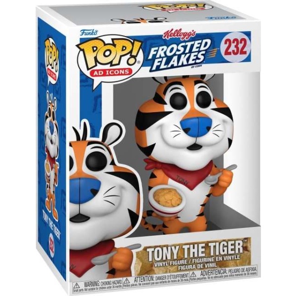 Kellogg's Vinylová figurka č.232 Tony the Tiger Sberatelská postava standard - Merchstore.cz