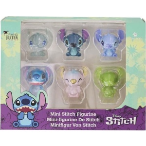 Lilo & Stitch Sada 6 ks mini sběratelských figurek Stitch Sberatelská postava vícebarevný - Merchstore.cz