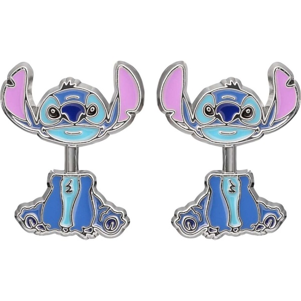 Lilo & Stitch Stitch náušnice stríbrná - Merchstore.cz