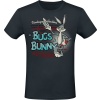 Looney Tunes Bugs Bunny - Vintage Collection Tričko černá - Merchstore.cz