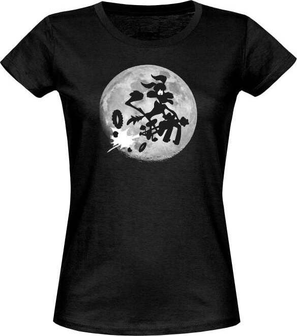 Looney Tunes Coyote - Baamm Dámské tričko černá - Merchstore.cz