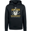 Looney Tunes Taz - Anger Management Mikina s kapucí černá - Merchstore.cz