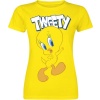 Looney Tunes Tweety Dámské tričko žlutá - Merchstore.cz