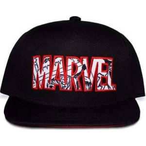 Marvel Logo - Retro Classic kšiltovka černá - Merchstore.cz