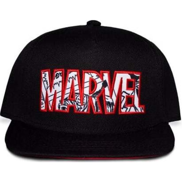 Marvel Logo - Retro Classic kšiltovka černá - Merchstore.cz