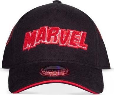 Marvel Patches Baseballová kšiltovka cerná/cervená - Merchstore.cz Marvel Patches Baseballová kšiltovka cerná/cervená - Merchstore.cz
