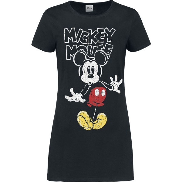 Mickey & Minnie Mouse Mickey Mouse Šaty černá - Merchstore.cz