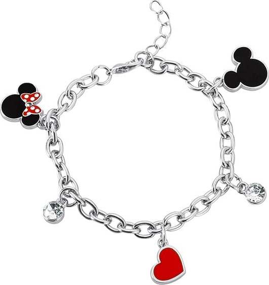 Mickey & Minnie Mouse Mickey und Minnie náramek stríbrná - Merchstore.cz Mickey & Minnie Mouse Mickey und Minnie náramek stríbrná - Merchstore.cz