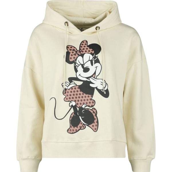 Mickey & Minnie Mouse Minnie Dámská mikina s kapucí béžová - Merchstore.cz