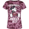 Mickey & Minnie Mouse Original Mickey Dámské tričko červená - Merchstore.cz