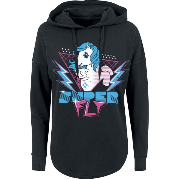 My Little Pony Superfly Dámská mikina s kapucí černá - Merchstore.cz