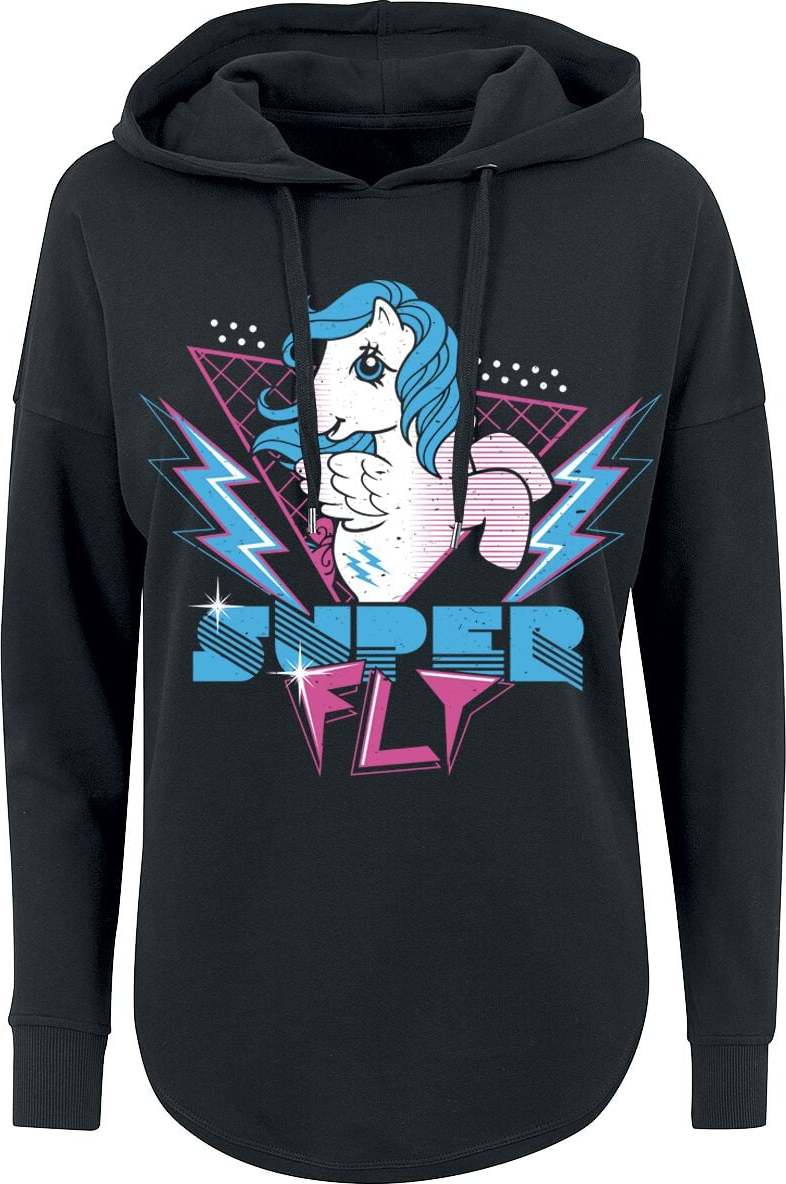 My Little Pony Superfly Dámská mikina s kapucí černá - Merchstore.cz My Little Pony Superfly Dámská mikina s kapucí černá - Merchstore.cz