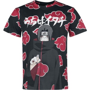 Naruto Shippuden - Itachi Clouds Tričko vícebarevný - Merchstore.cz