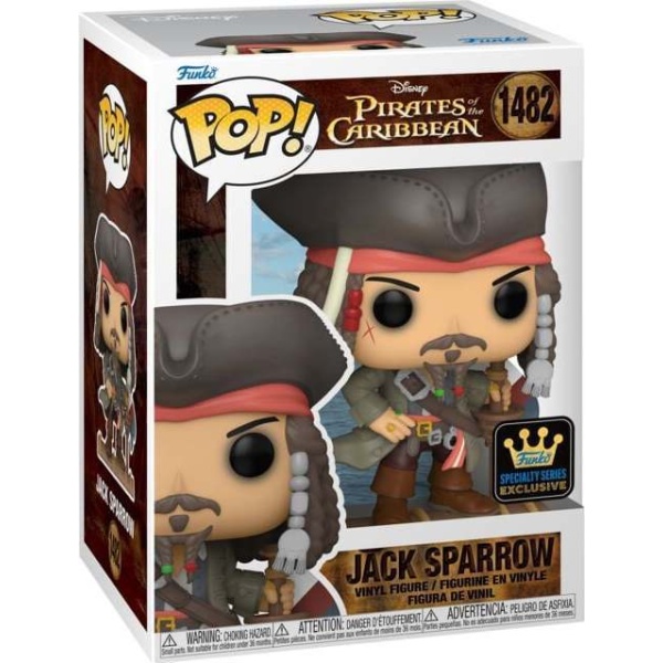 Piráti z Karibiku Vinylová figurka č.1482 Jack Sparrow Sberatelská postava vícebarevný - Merchstore.cz