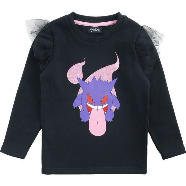 Pokémon Kids - Gengar detská mikina černá - Merchstore.cz