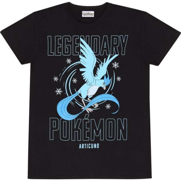 Pokémon Legendary Articuno Tričko černá - Merchstore.cz