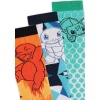 Pokémon Ponožky Charmander Bulbasaur Squirtle Elements Ponožky vícebarevný - Merchstore.cz