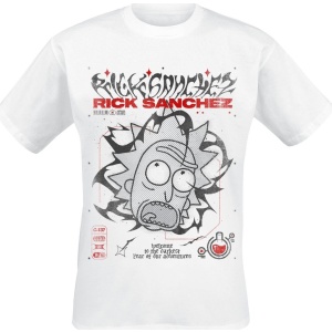 Rick And Morty Darkest Year Tričko bílá - Merchstore.cz